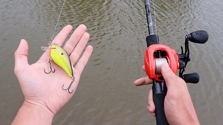 Catch bass on a crankbait